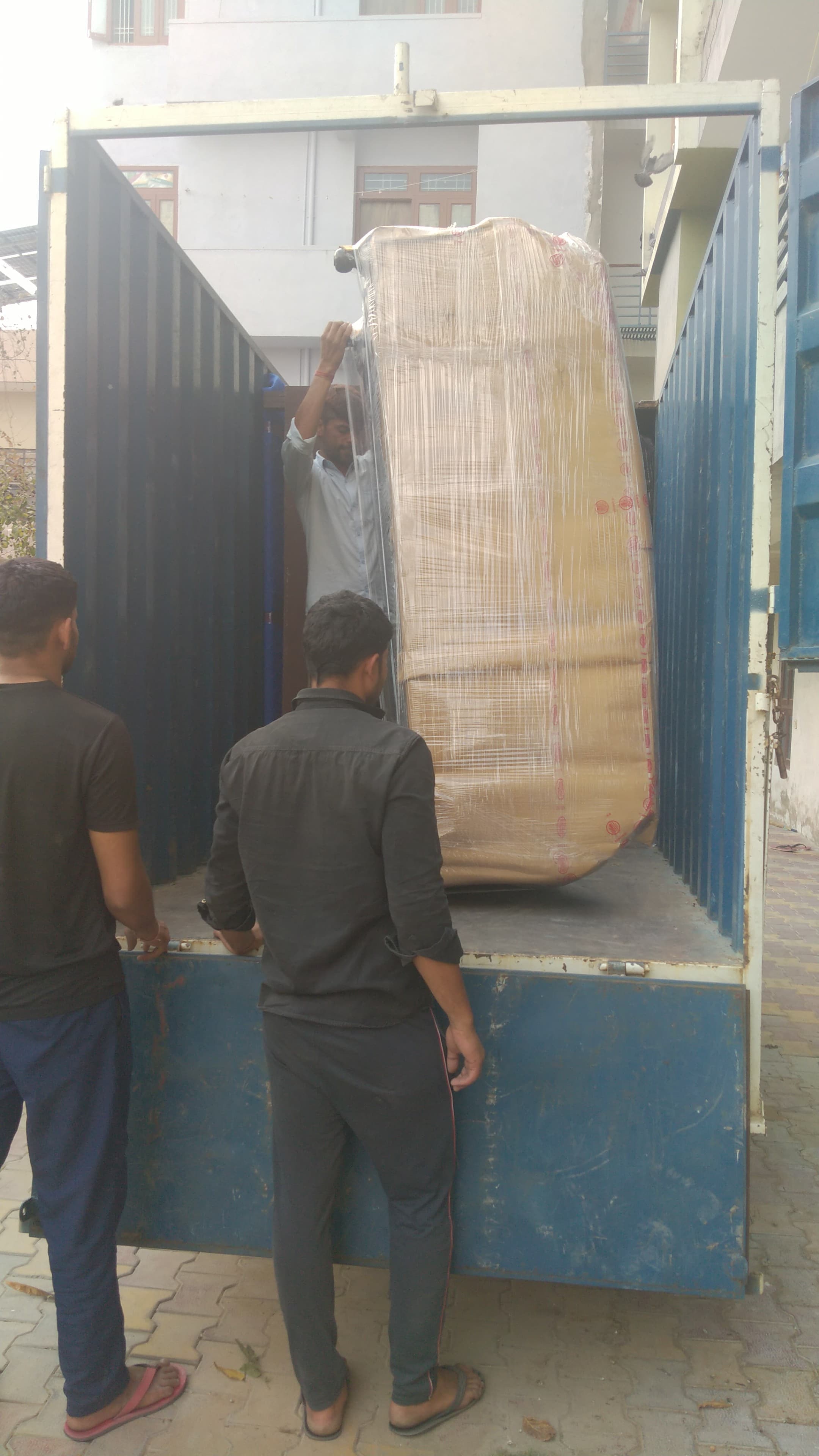 Packing fragile items with care